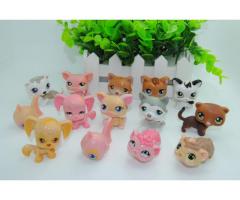 14 pcs of my little pet shop HASBRO Animal Models LPS LPS14