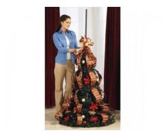 Pull-Up Pre-lit and Decorated New Christmas Tree